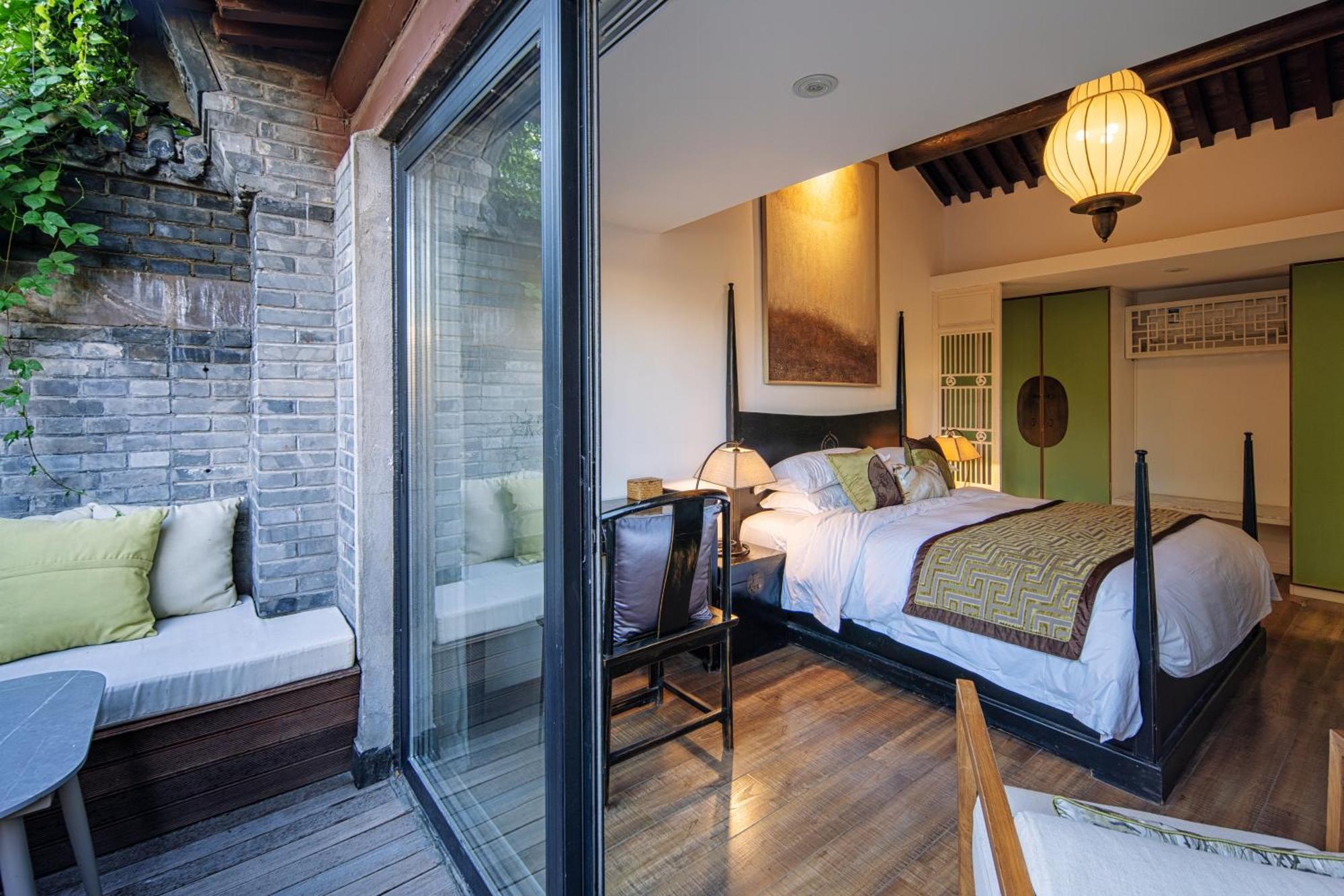 Beijing Le Zai Nan Luo Gu Xiang Wang Fu Jing Forbidden City Courtyard Hotel&Free Laundry Service&Free Coffee &Paid Dumpling Experience Service Exterior foto